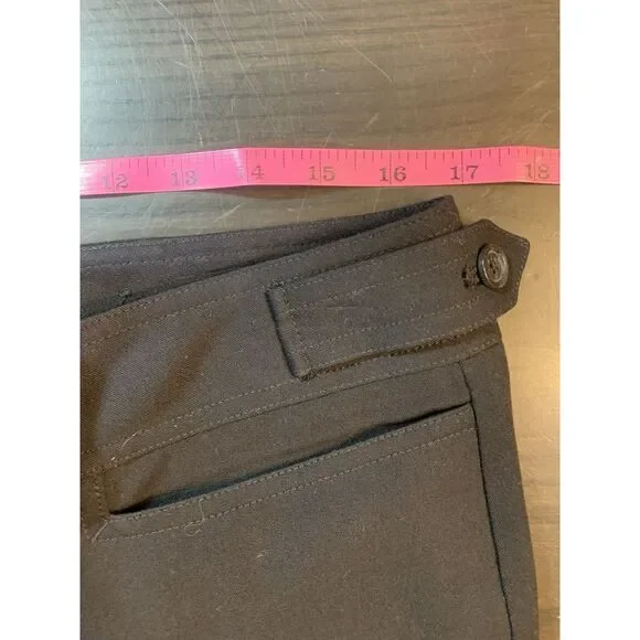 Lane Bryant Black Straight Leg Trouser Pants 34x34 Stretch Comfort Office Church - Picture 7 of 11